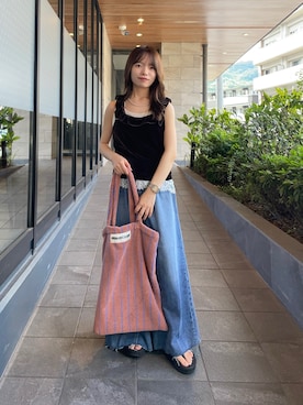 anさん(レディース・146cm)の夏コーディネート