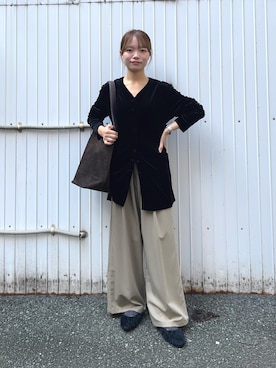 「アイテム（その他シューズ）」を使った、anさん（レディース・146cm）の秋コーディネート