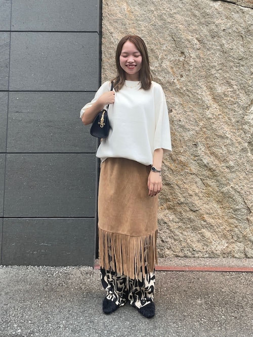 セール】スエードライクフリンジスカート（スカート）｜URBAN RESEARCH