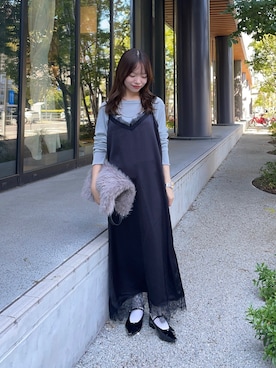 「URBAN RESEARCH ROSSO WOMEN（アーバンリサーチ　ロッソ）のアイテム」を使った、anさん（レディース・146cm）の秋コーディネート
