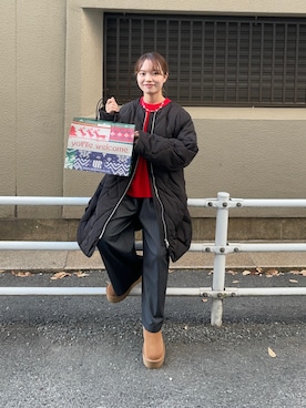 「冬コーデ」｜anさん（レディース・146cm）の冬コーディネート