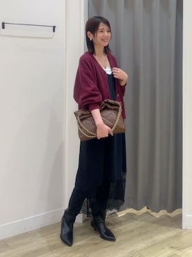 HORIEさん（レディース・161cm）の秋コーディネート