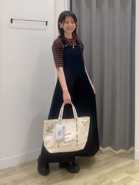 「アイテム（ピアス（両耳用））」を使った、HORIEさん（レディース・161cm）の秋コーディネート