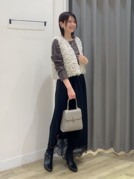 HORIEさん（レディース・161cm）の秋コーディネート