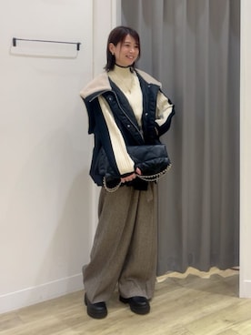 HORIEさん（レディース・161cm）の秋コーディネート