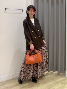 HORIEさん（レディース・161cm）の秋コーディネート