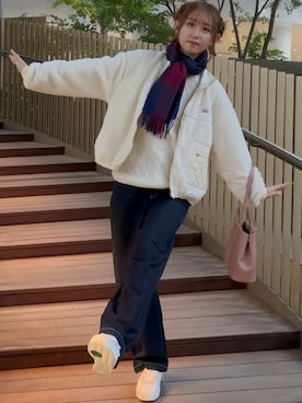 MIKAさん(レディース・160cm)の冬コーディネート