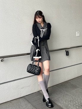 「アイテム（ボストンバッグ）」を使った、ᴋᴀɴᴀᴜさん（レディース・165cm）の夏コーディネート