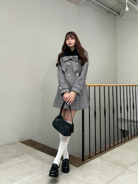 「ガーリーコーデ」｜ᴋᴀɴᴀᴜさん（レディース・165cm）の冬コーディネート
