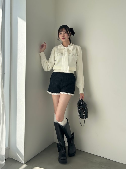 美脚ショートパンツ（その他パンツ）｜OLIVE des OLIVE（オリーブデ