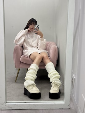 「アイテム（その他シューズ）」を使った、ᴋᴀɴᴀᴜさん（レディース・165cm）の秋コーディネート