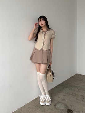 「OLIVE des OLIVE（オリーブデオリーブ）のアイテム」を使った、ᴋᴀɴᴀᴜさん（レディース・165cm）の春コーディネート