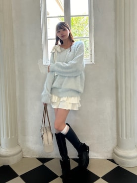 「アイテム（ボストンバッグ）」を使った、ᴋᴀɴᴀᴜさん（レディース・165cm）の夏コーディネート