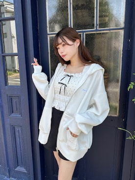 「OLIVE des OLIVE（オリーブデオリーブ）のアイテム」を使った、ᴋᴀɴᴀᴜさん（レディース・165cm）の夏コーディネート
