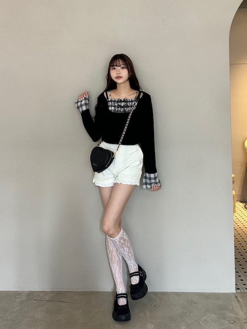 美脚ショートパンツ（その他パンツ）｜OLIVE des OLIVE（オリーブデ