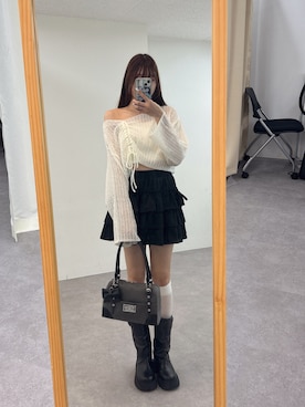 「アイテム（ブーツ）」を使った、ᴋᴀɴᴀᴜさん（レディース・165cm）の夏コーディネート