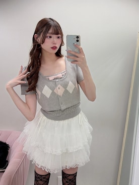 「アイテム（アンサンブル）」を使った、かなうさん（レディース・165cm）の夏コーディネート