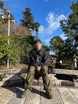 「アイテム（トップス）」を使った、zarazarameさん（メンズ・188cm）の秋コーディネート