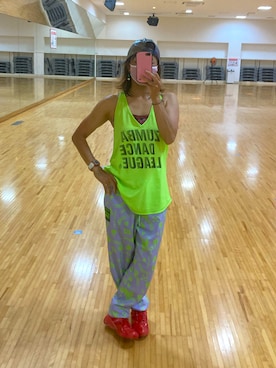 「ZUMBA」｜SAYU さん（レディース・156cm）の夏コーディネート