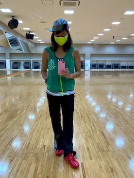 「ハローキティコラボ」｜SAYU さん（レディース・156cm）の秋コーディネート
