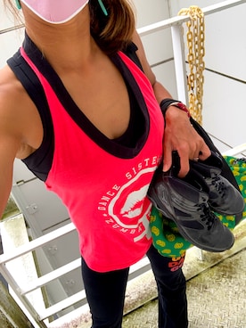 「ZUMBA」｜SAYU さん（レディース・156cm）の夏コーディネート