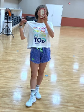 「ZUMBA」｜SAYU さん（レディース・156cm）の夏コーディネート