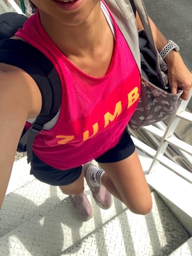 「ZUMBA」｜SAYU さん（レディース・156cm）の夏コーディネート