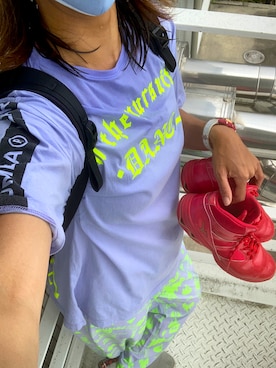 「ZUMBA」｜SAYU さん（レディース・156cm）の夏コーディネート