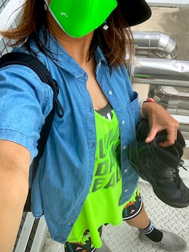 「ZUMBA」｜SAYU さん（レディース・156cm）の夏コーディネート