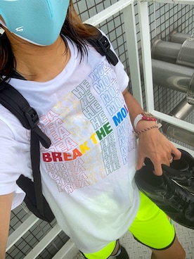 「ZUMBA」｜SAYU さん（レディース・156cm）の夏コーディネート