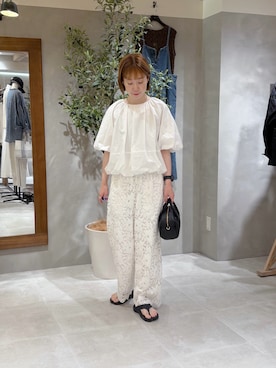 nishitomoさん（レディース・157cm）の夏コーディネート