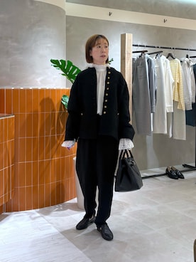 nishitomoさん（レディース・157cm）の冬コーディネート