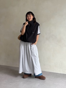 ぴぴゆかぴさん（骨格ストレート・レディース・152cm）の秋コーディネート