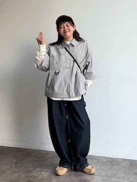 ぴぴゆかぴさん（骨格ストレート・レディース・152cm）の秋コーディネート