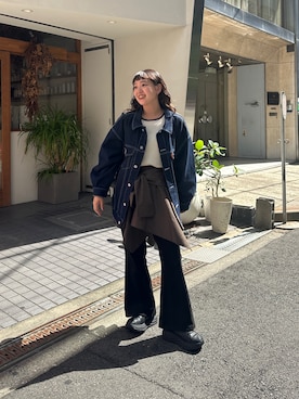 ぴぴゆかぴさん（レディース・152cm）の秋コーディネート