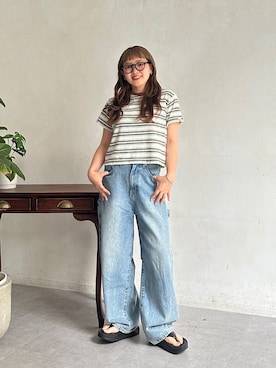 ぴぴゆかぴさん(レディース・152cm)の夏コーディネート