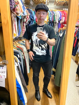 「ANVIL（アンヴィル）のアイテム」を使った、sakuさん（メンズ・170cm）の夏コーディネート