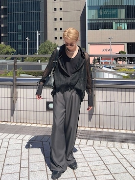 「MURUA（ムルーア）のアイテム」を使った、Kazuma  さん（メンズ・168cm）の秋コーディネート