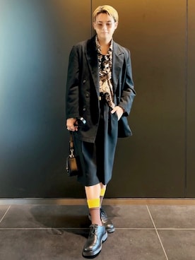 「A.D.S.R.（エーディーエスアール）のアイテム」を使った、Kazuma  さん（メンズ・168cm）の秋コーディネート