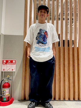 奥野 泰司さん（メンズ・166cm）の夏コーディネート