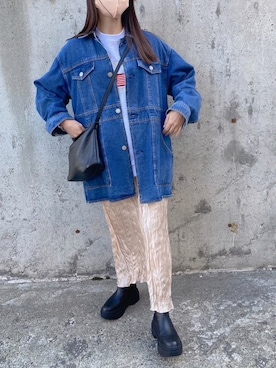 「mignon（ミニョン）のアイテム」を使った、kotoeさん（レディース・161cm）の秋コーディネート