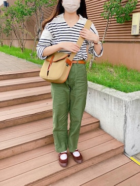 「mignon（ミニョン）のアイテム」を使った、kotoeさん（レディース・161cm）の秋コーディネート