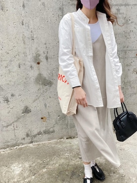 「ごきげんウィーク」｜「アイテム（スリッポン）」を使った、kotoeさん（レディース・161cm）の春コーディネート
