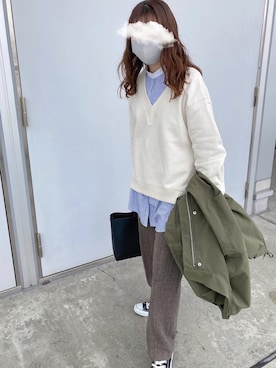 kotoeさん（レディース・161cm）の冬コーディネート