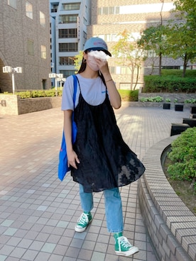 「mignon（ミニョン）のアイテム」を使った、kotoeさん（レディース・161cm）の秋コーディネート