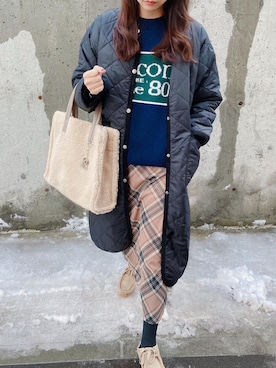 kotoeさん（レディース・161cm）の冬コーディネート