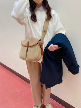 「chambre de charme（シャンブルドゥシャーム）のアイテム」を使った、kotoeさん（レディース・161cm）の冬コーディネート