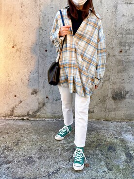 「mignon（ミニョン）のアイテム」を使った、kotoeさん（レディース・161cm）の秋コーディネート