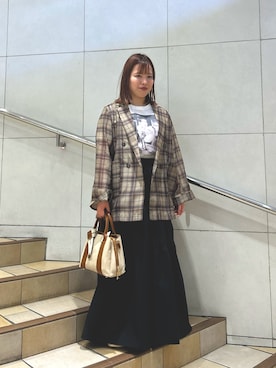 まつみんさん（レディース・151cm）の春コーディネート