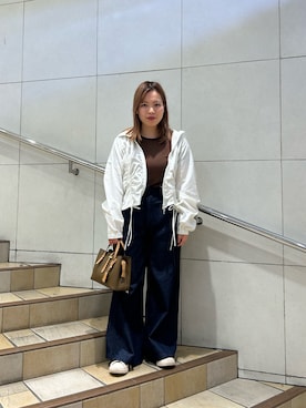 まつみんさん（レディース・151cm）の春コーディネート